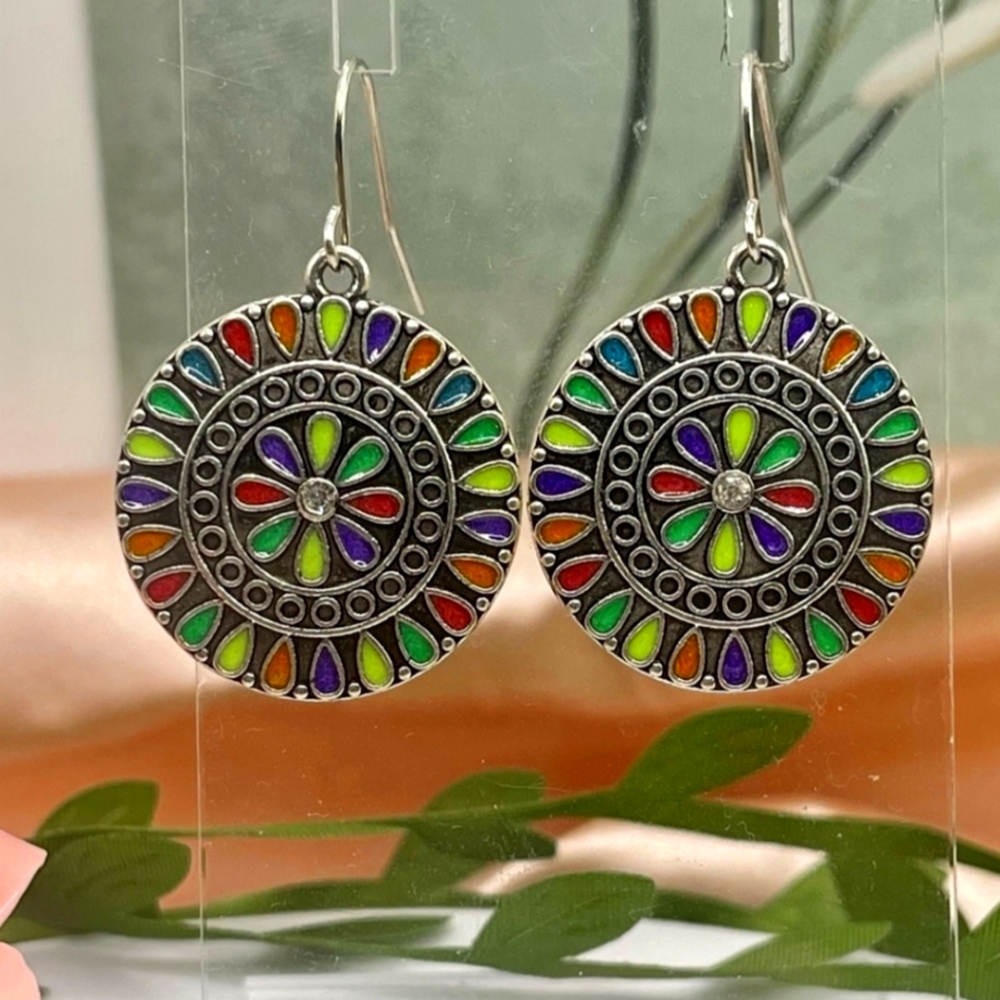 Colorful Bohemian Earrings